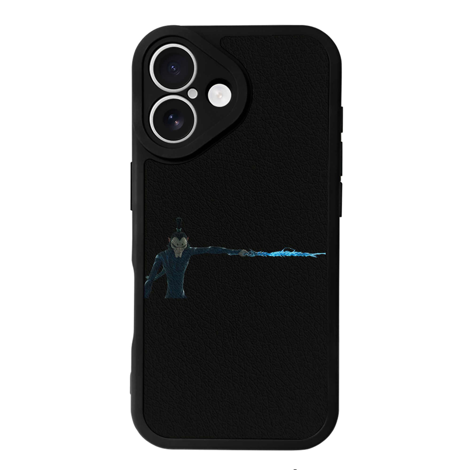 （画像用） Ne Zha 2 ナタ 魔童の大暴れ 【iPhone 16シリーズ対応】シリコンスマホケース（レザー調） 材質：シリコン
